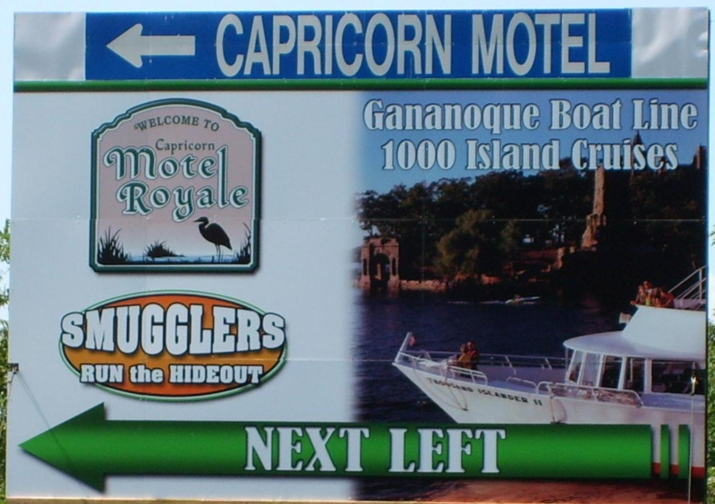 Capricorn Motel Royale 1000 Islands Lansdowne Екстериор снимка